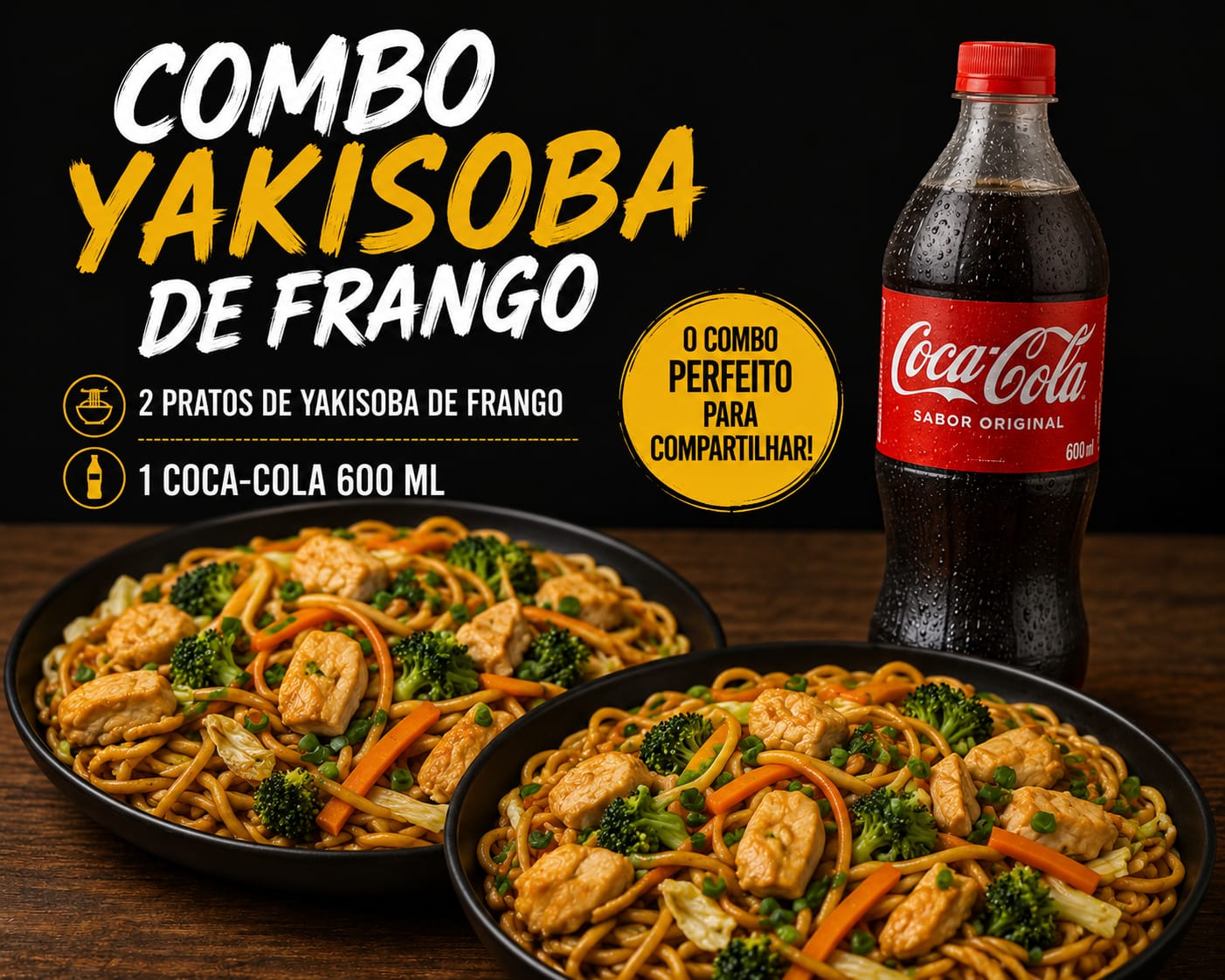COMBO YAKISOBA DE FRANGO