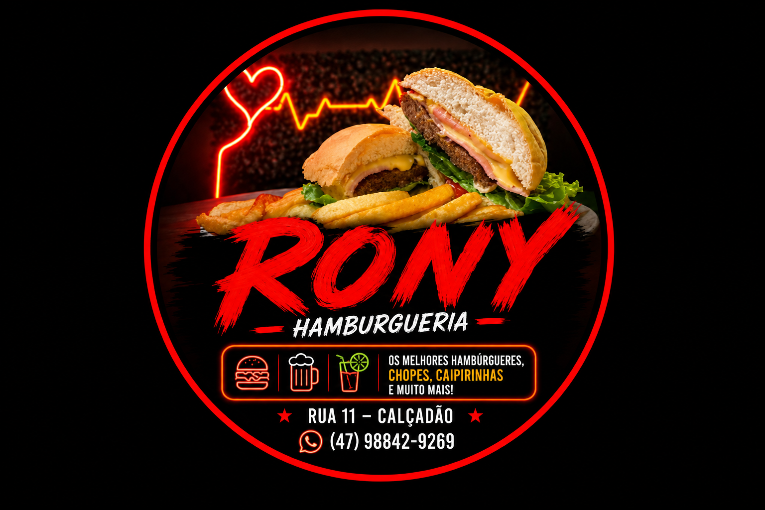 Logo de RONY HAMBURGUERIA